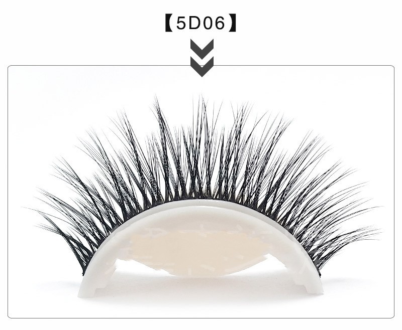 Glue-free Self-adhesive Strip 5d False Eyelashes - Image 7