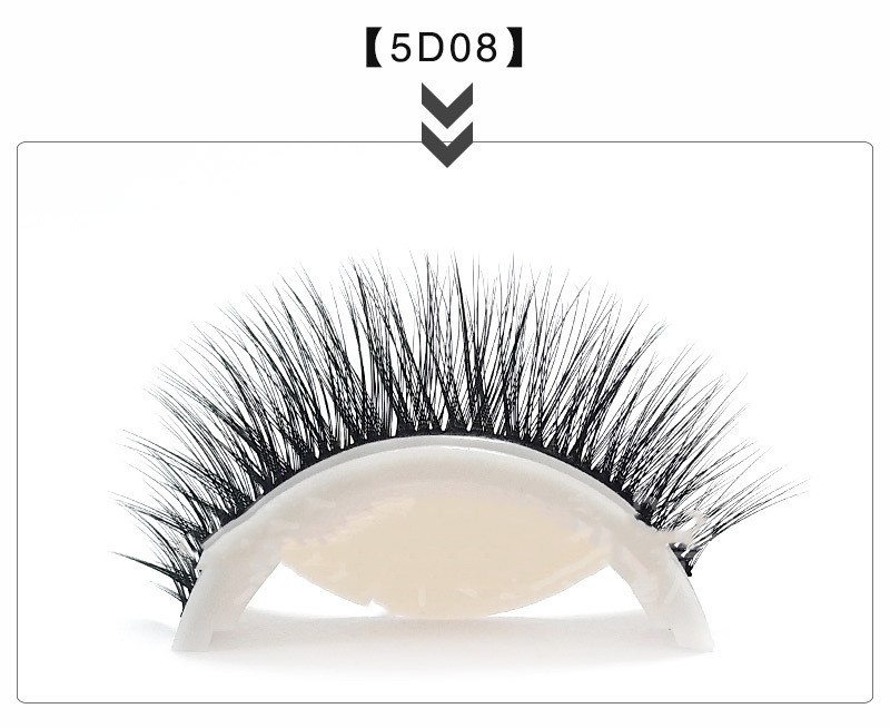 Glue-free Self-adhesive Strip 5d False Eyelashes - Image 9