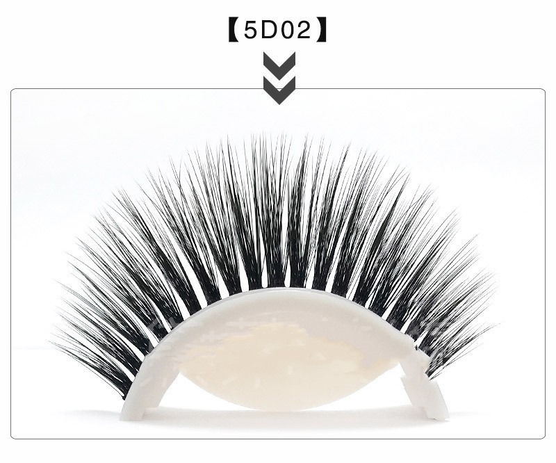 Glue-free Self-adhesive Strip 5d False Eyelashes - Image 3