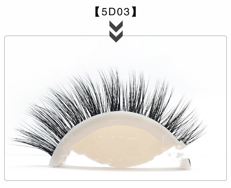 Glue-free Self-adhesive Strip 5d False Eyelashes - Image 4