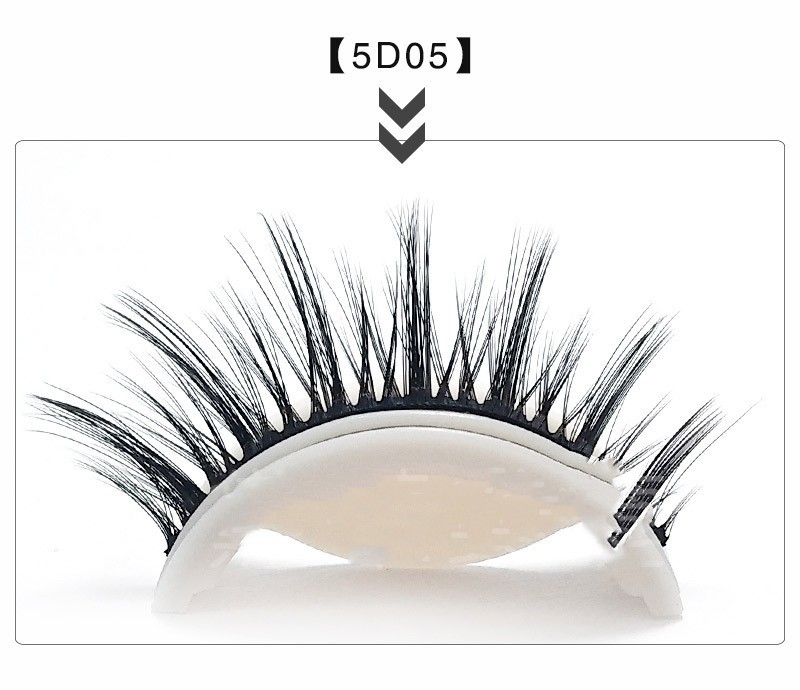 Glue-free Self-adhesive Strip 5d False Eyelashes - Image 6